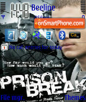 Скриншот темы Prison Break