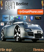 Porsche tema screenshot