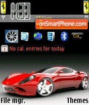 Ferrari tema screenshot