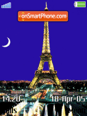 Capture d'écran Paris 02 thème