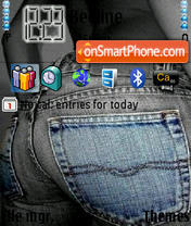 Jeans tema screenshot