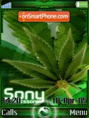 Marijuana Ericsson tema screenshot