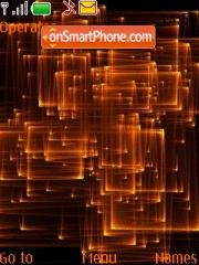 Orange Abstract Theme-Screenshot