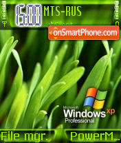 Capture d'écran Grass Windows thème