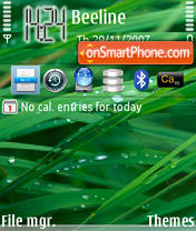 Mac Os Leopard theme screenshot