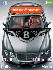 Animated Bentley es el tema de pantalla