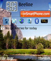 Mount theme screenshot