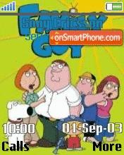 Family Guy 01 es el tema de pantalla