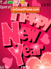 Happy New Year 11 theme screenshot