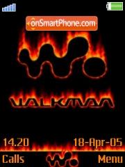 Capture d'écran WalkmanFire thème