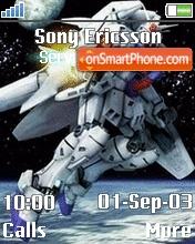 Gundam theme screenshot
