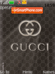 Gucci Animated theme screenshot