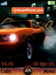 Скриншот темы Need For Speed Carbon