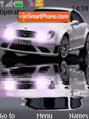 Animated AMG Mercedes theme screenshot