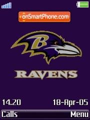 Capture d'écran Baltimore Ravens thème