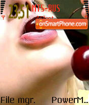 Sexy Lips tema screenshot