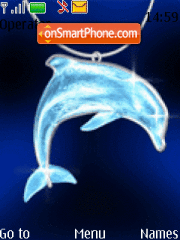 Animated Dolphin theme screenshot