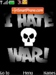 Capture d'écran I Hate War thème