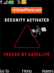 Animated Security theme screenshot