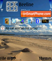 Sand See theme screenshot