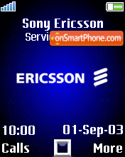 Capture d'écran Ericsson thème