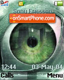 Capture d'écran Green Eye thème
