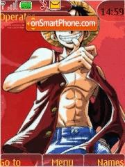 Скриншот темы Luffy One Piece