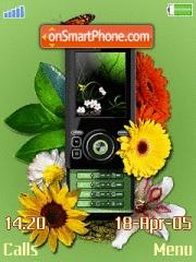 Sony Ericsson S500 theme screenshot