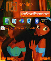 Скриншот темы Aladdin 01