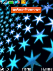 Animated Stars theme screenshot