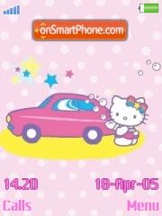 Car Wash Kitty theme screenshot