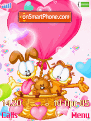 Garfield And Odie tema screenshot