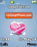 This Valentine theme screenshot