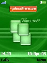 Green Windows Xp tema screenshot