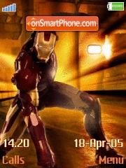 Скриншот темы Iron Man Tribute