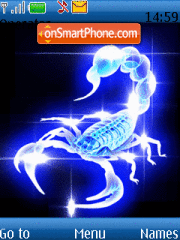 Scorpia s40v3 tema screenshot