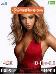 Beyonce 07 tema screenshot