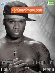 50 Cent 09 theme screenshot