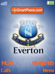 Everton Fc 01 tema screenshot