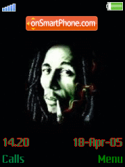 Bob Marley 05 theme screenshot