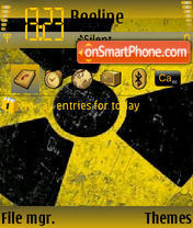 Radioactive 01 theme screenshot