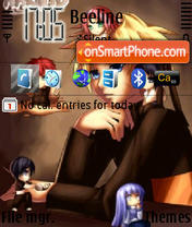 Chibi Naruto 02 theme screenshot