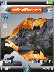 Vista Allmost Origin theme screenshot