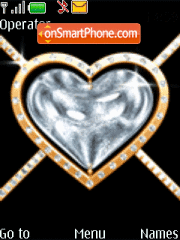 Animated Heart theme screenshot