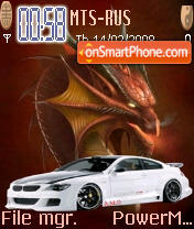 Bmw M6 Dragon Theme-Screenshot