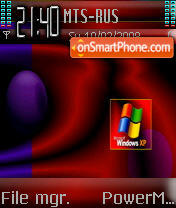 Capture d'écran RedXP Behalf Igorka thème