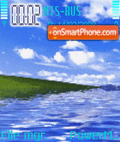 Скриншот темы Water Animated