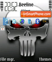 Скриншот темы Punisher