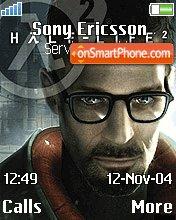 Capture d'écran Half Life 2 thème