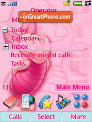 Cute Piglet theme screenshot